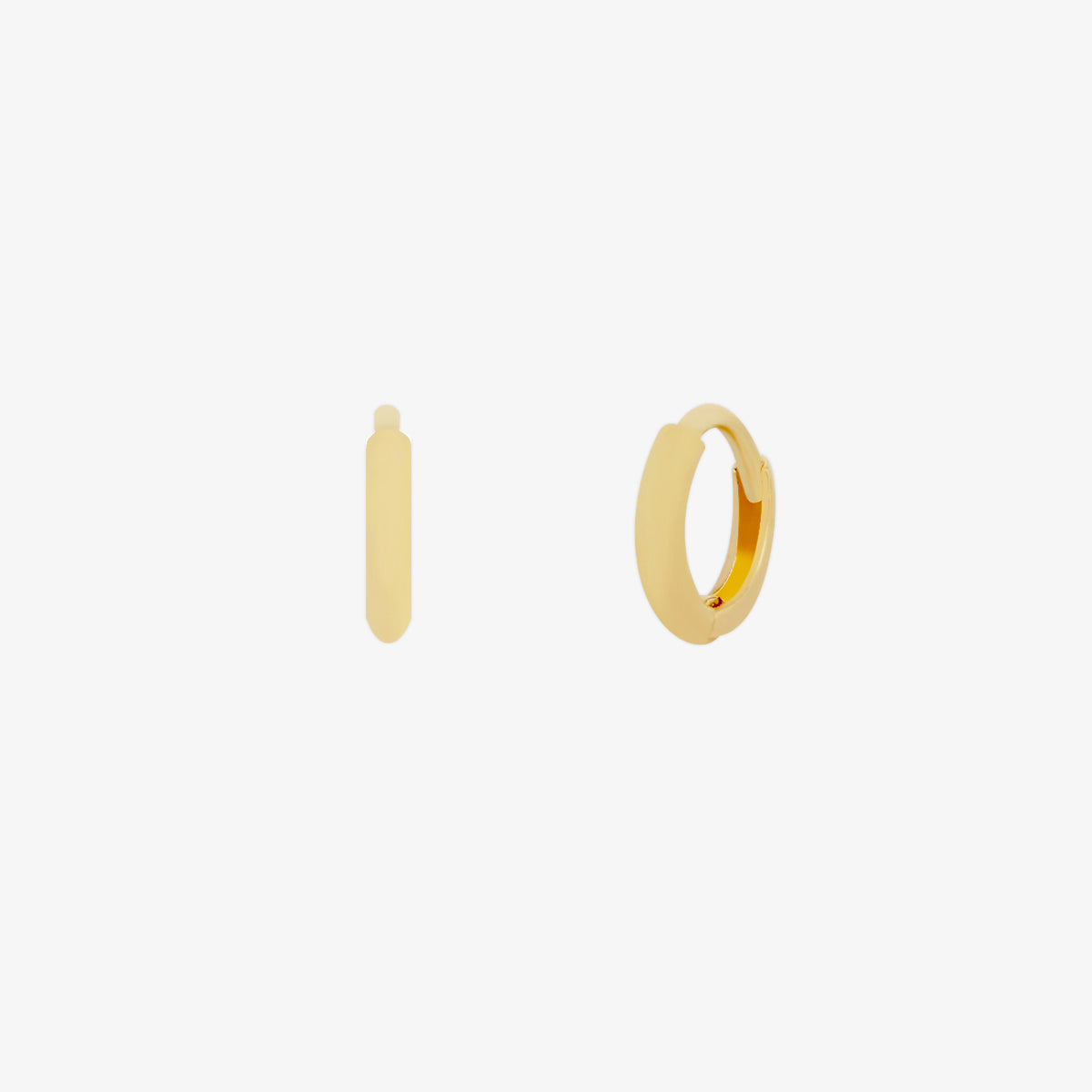 6mm huggie earring-0