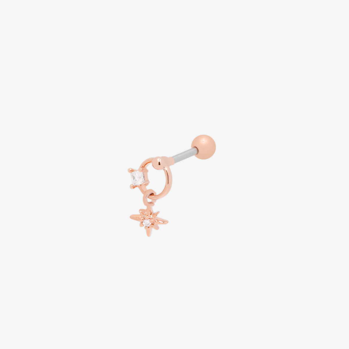 Sunny star drop piercing-5