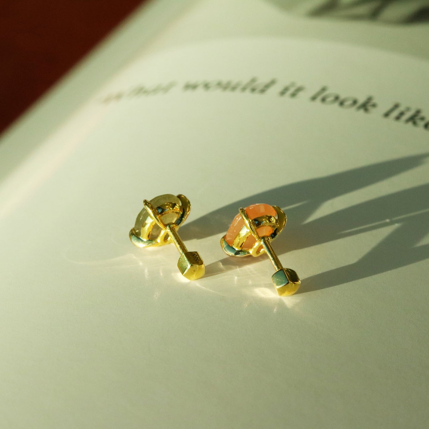 Labradorite barbell-1