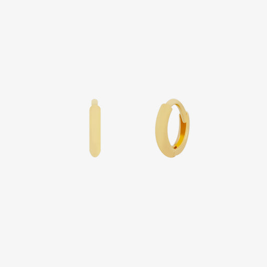 6mm huggie earring-0